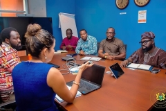 Meeting team World Bank team on the possible areas of partnership and collaboration